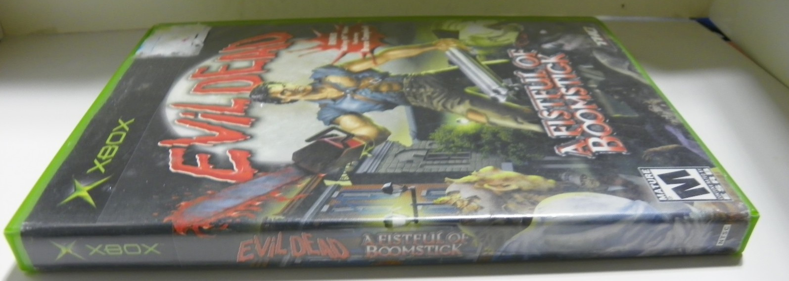 Evil Dead: Fistful of Boomstick Xbox ORIGINAL CASE, BOOK AND COVER ART NO GAME