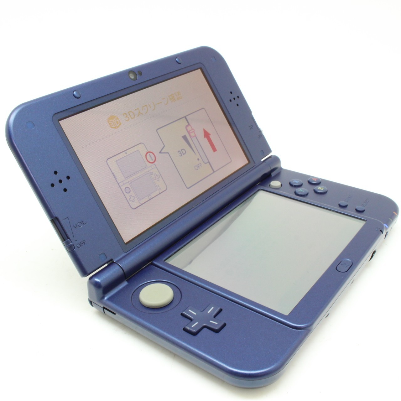 [ TOP MINT IN BOX ] NINTENDO NEW 3DS XL Metallic Blue Console From Japan 4316