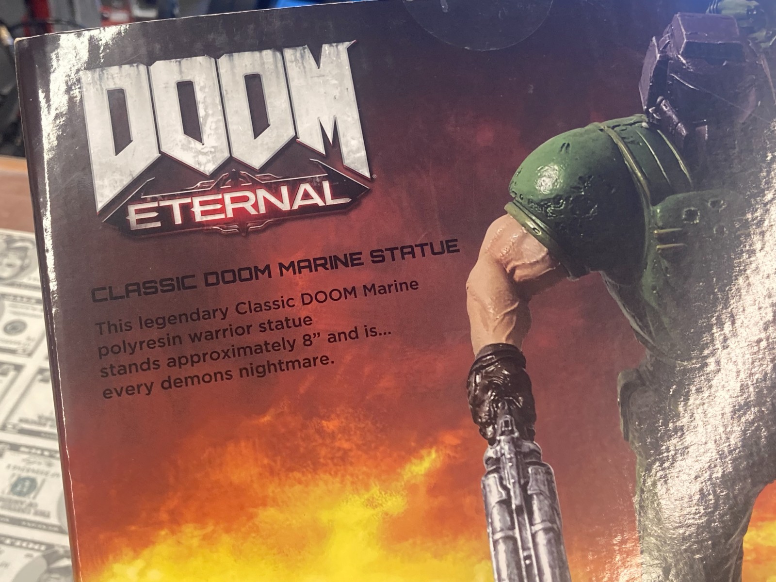 2021 Doom Eternal Classic Doom Marine Statue By Bethesda *New* Limited 902/1000