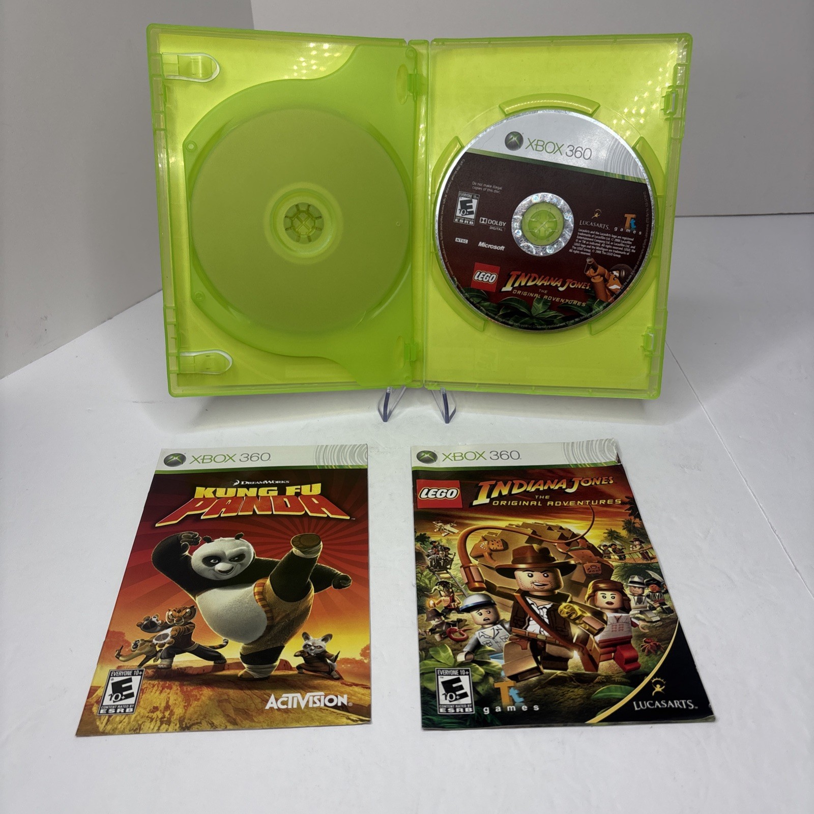 LEGO Indiana Jones The Original Adventures & Kung Fu Panda Bundle for Xbox 360