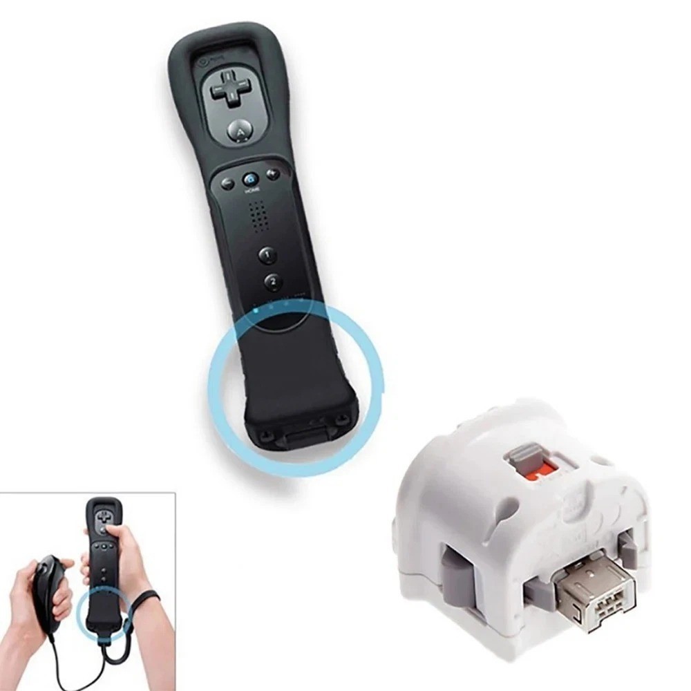 Wii Motion Plus Adapter 1PCS Sensor Attachment For Nintendo Wii / Wii U Remote