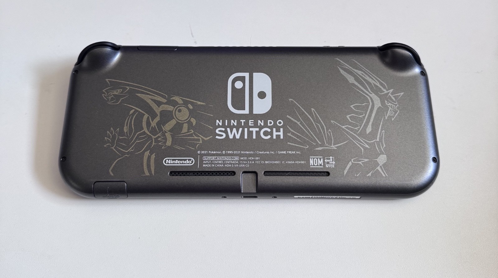 Pokemon Nintendo Switch Lite Dialga & Palkia Edition Console CIB Tested