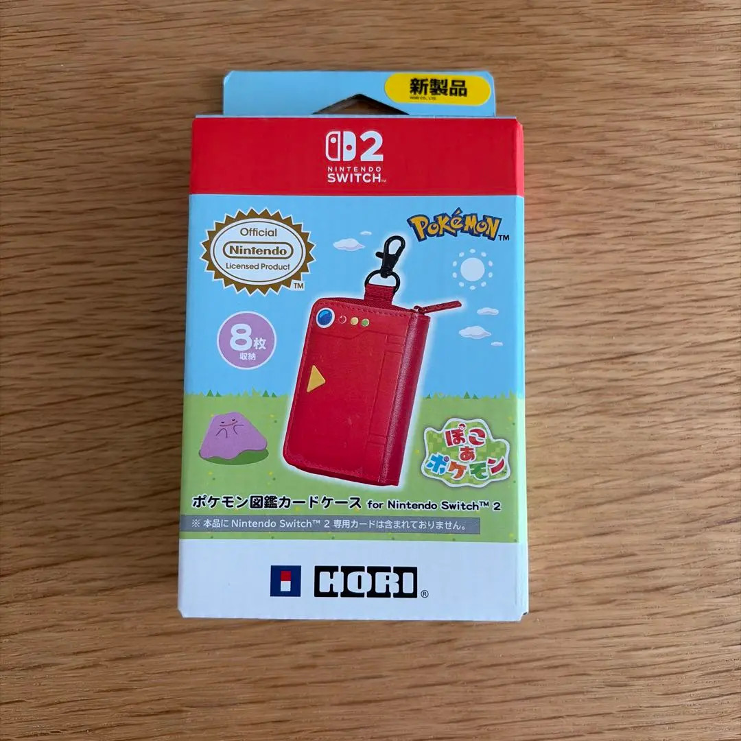 Nintendo Switch 2 Pokedex Game Card Case Pokemon Ditto HORI Official New