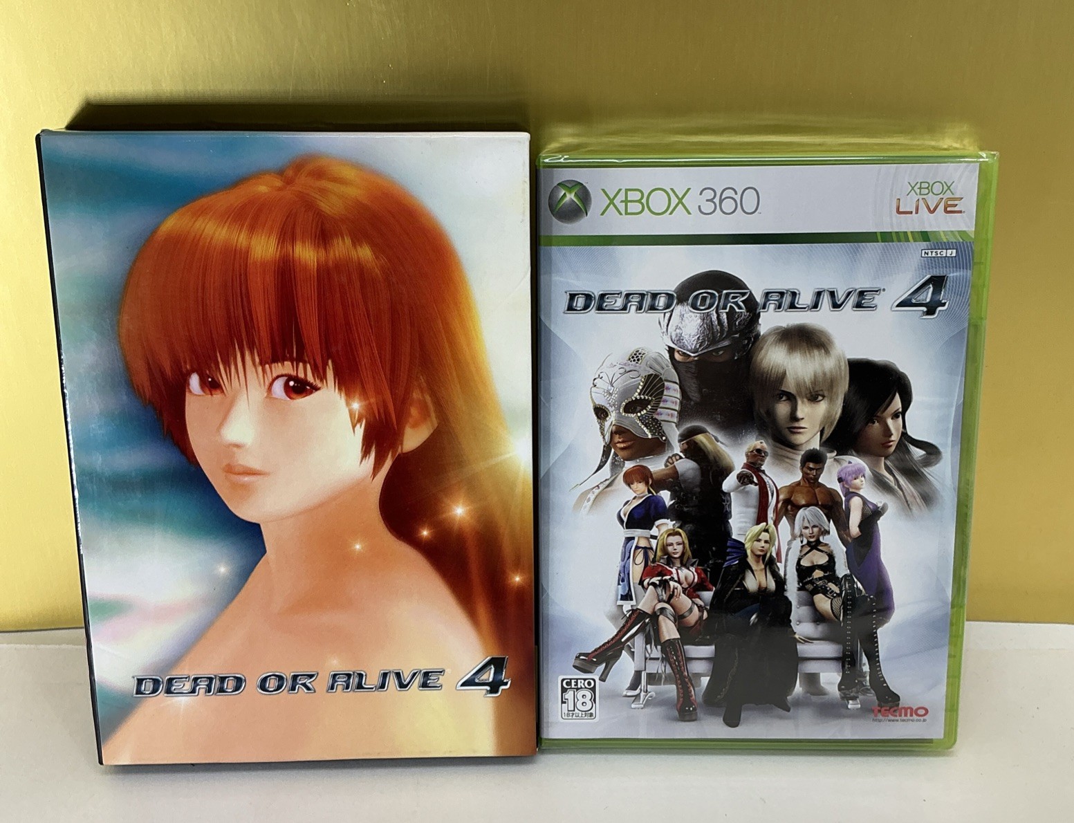 Dead or Alive 4 Microsoft Xbox 360 2005 Brand New Sealed