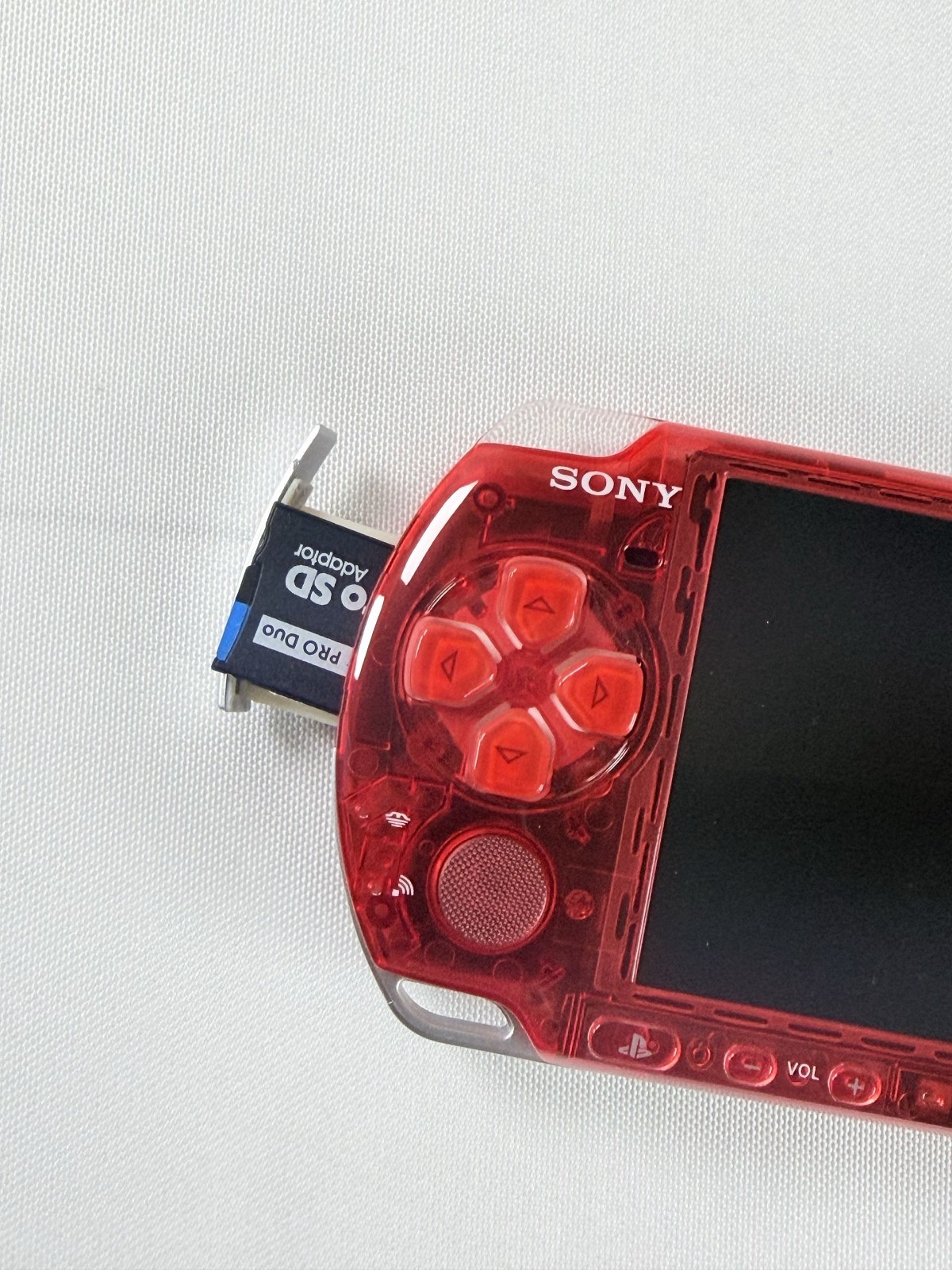 Crystal Ruby Red PSP 3000
