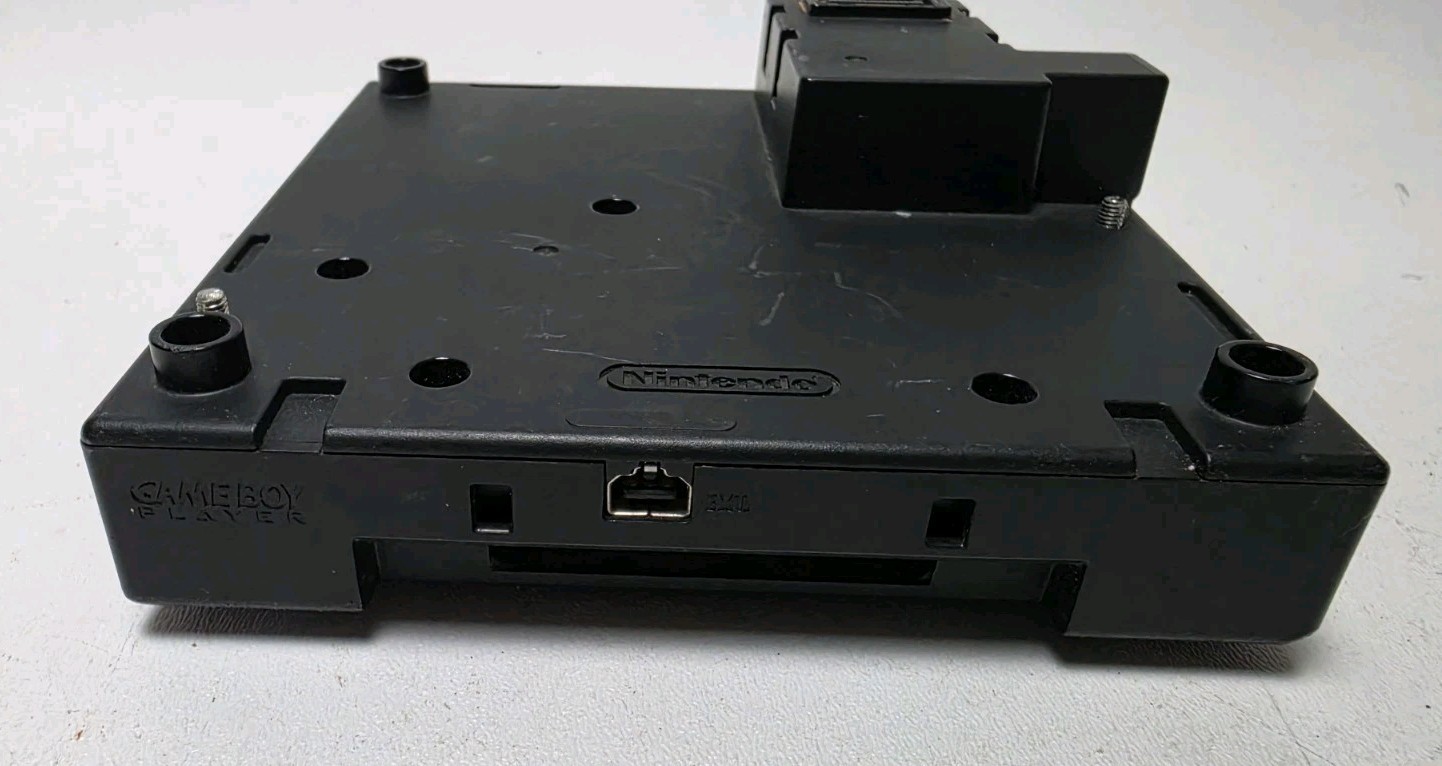 Nintendo GameCube Game Boy Player-DOL017 Tested & Working (NO STARTUP DISC)