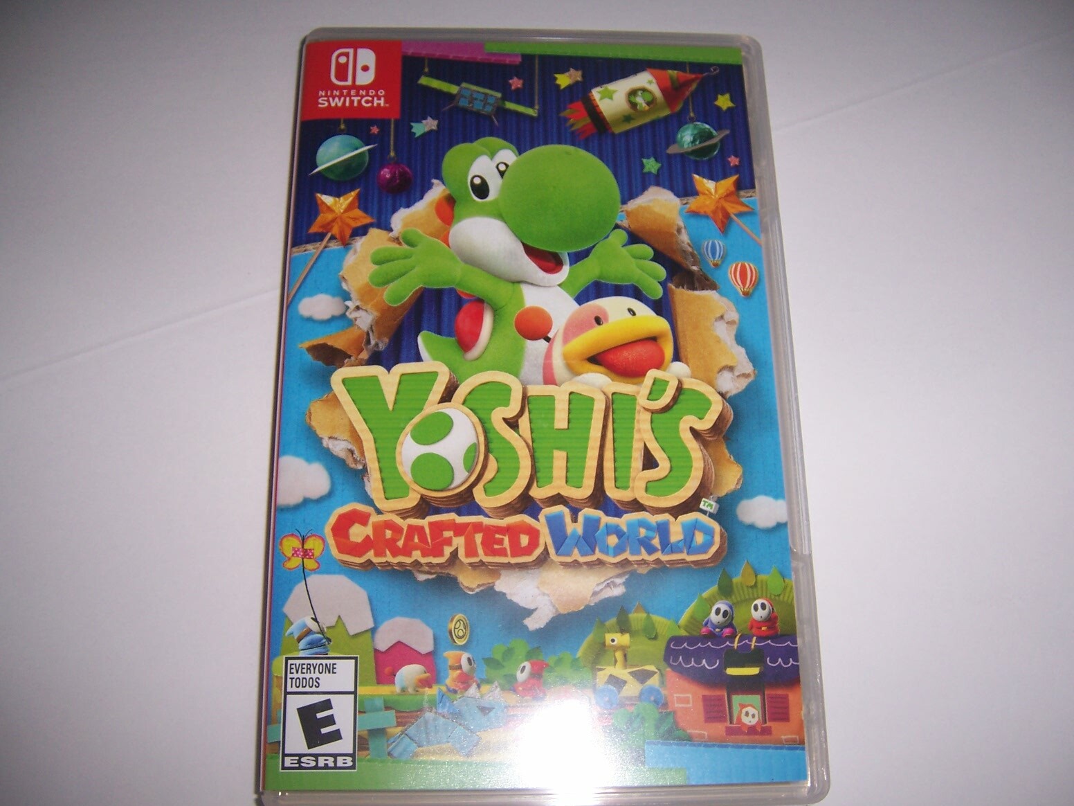 Original Case Replacement Nintendo Switch Yoshi’s Crafted World