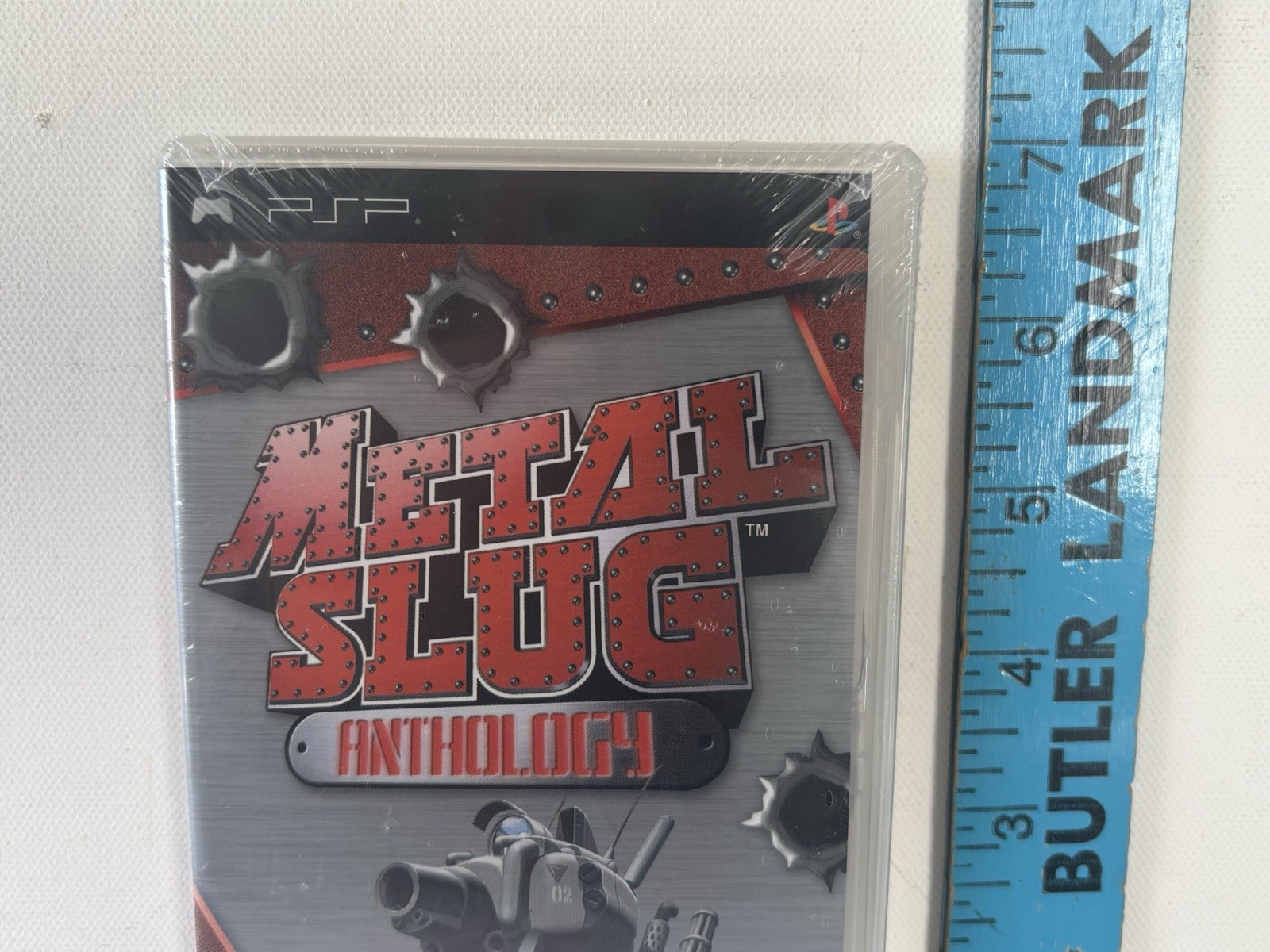 Metal Slug Anthology Video Game Sony PSP Handheld 2007 Complete W/ Manual Tested