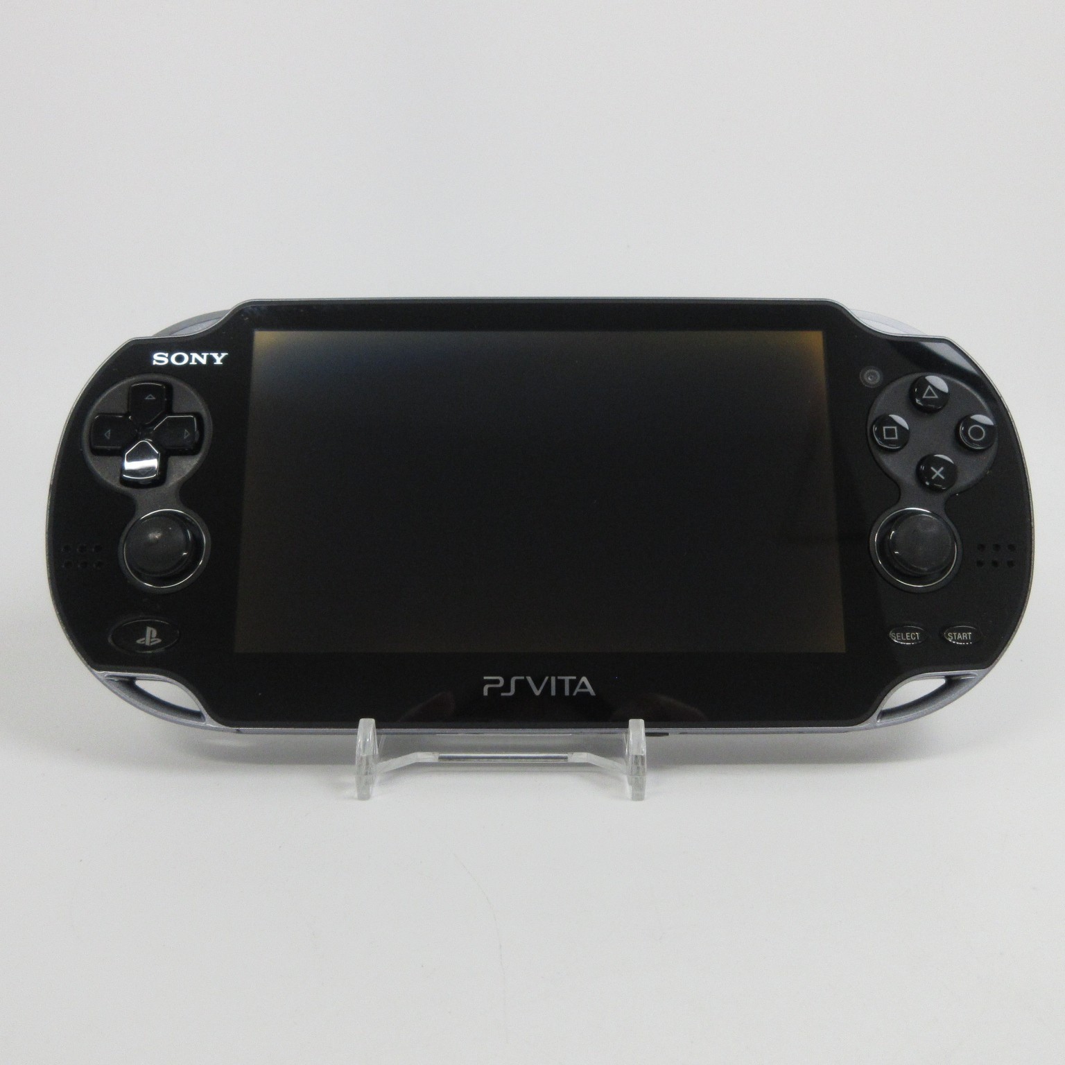 【Very Good】Sony PS Vita PCH-1000 Crystal Black Wi-Fi Model Console only #ReRe08/