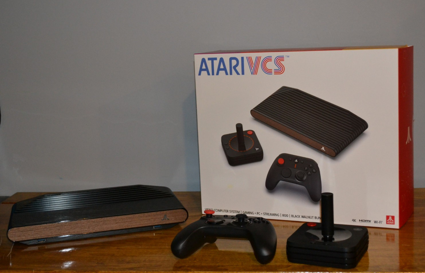 Atari VCS 800 Home Console 32GB – Black Walnut Bundle, Upgraded RAM and Thermals