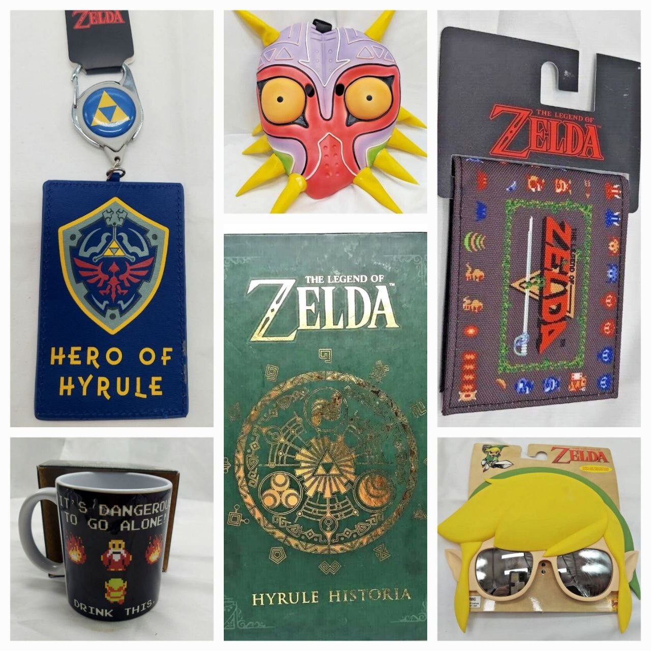 Majora’s Mask TLoZ + 5 more The Legend of Zelda Items ft Link’s 1st Quest & More