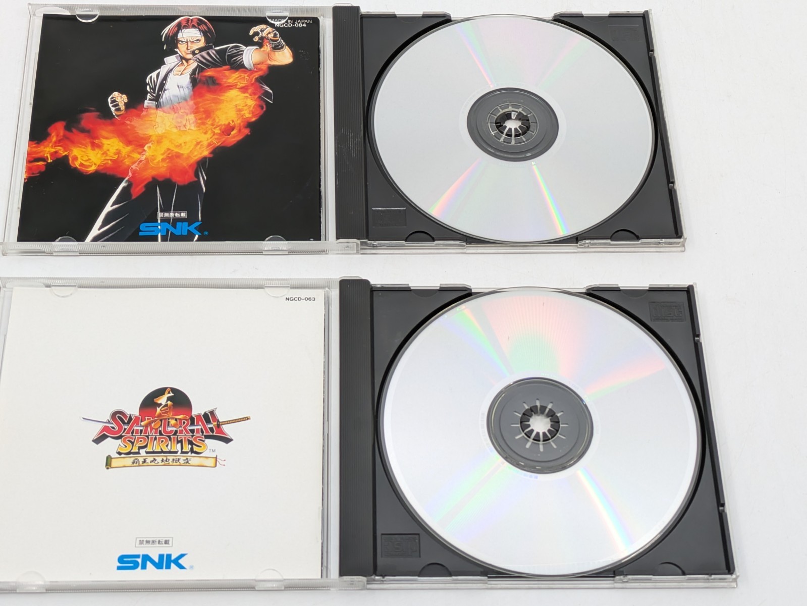 Neo Geo CD CD-T01 Console SNK w/ Controller Tested Working Japan