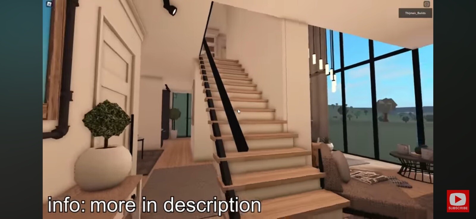 BLOXBURG MODERN ROLEPLAY HOME.FAST BUILDER CHEAP SERVICE