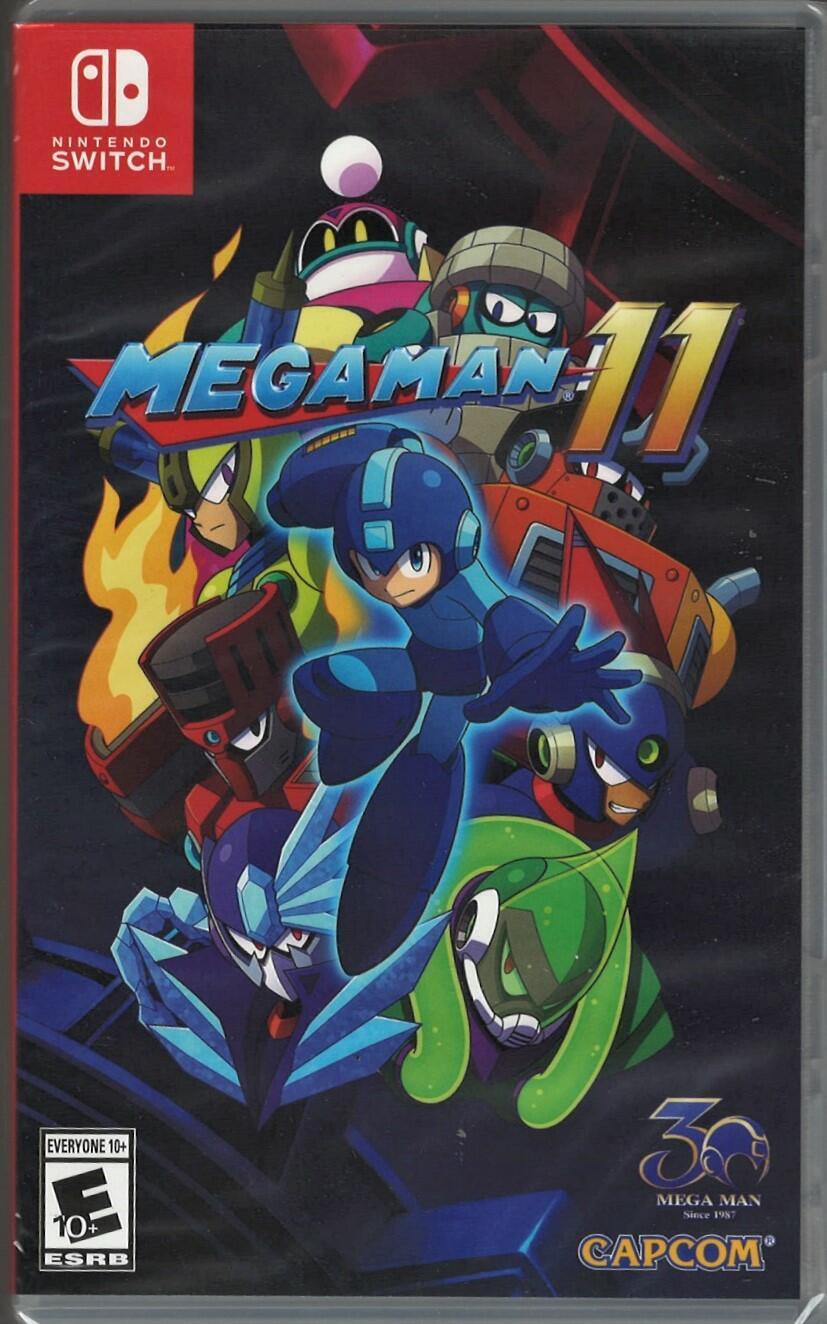 Mega Man 11 NSW (Brand New Factory Sealed US Version) Nintendo Switch,Nintendo S