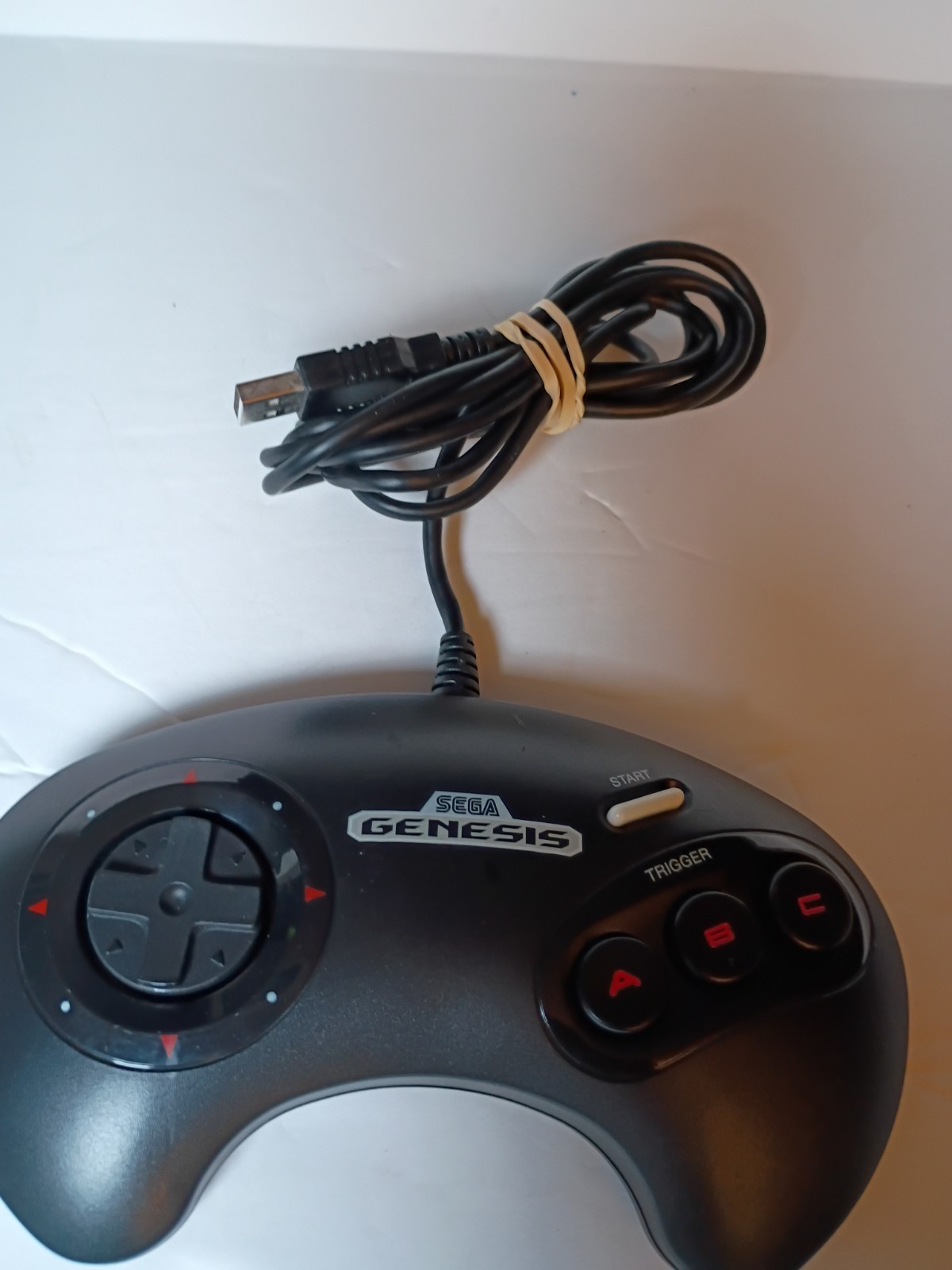 Sega Genesis USB Wired Controller MK-16500 Tested Works