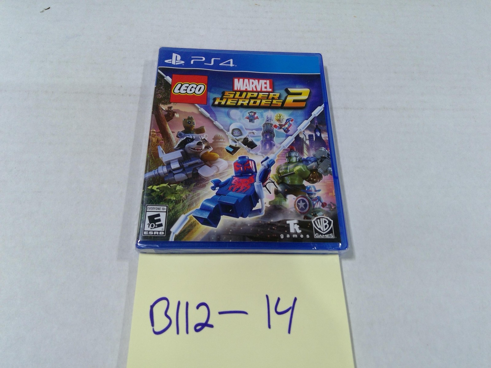 LEGO Marvel Super Heroes 2 PS4 Video Game New Sealed WB Games E10+ Family Kids