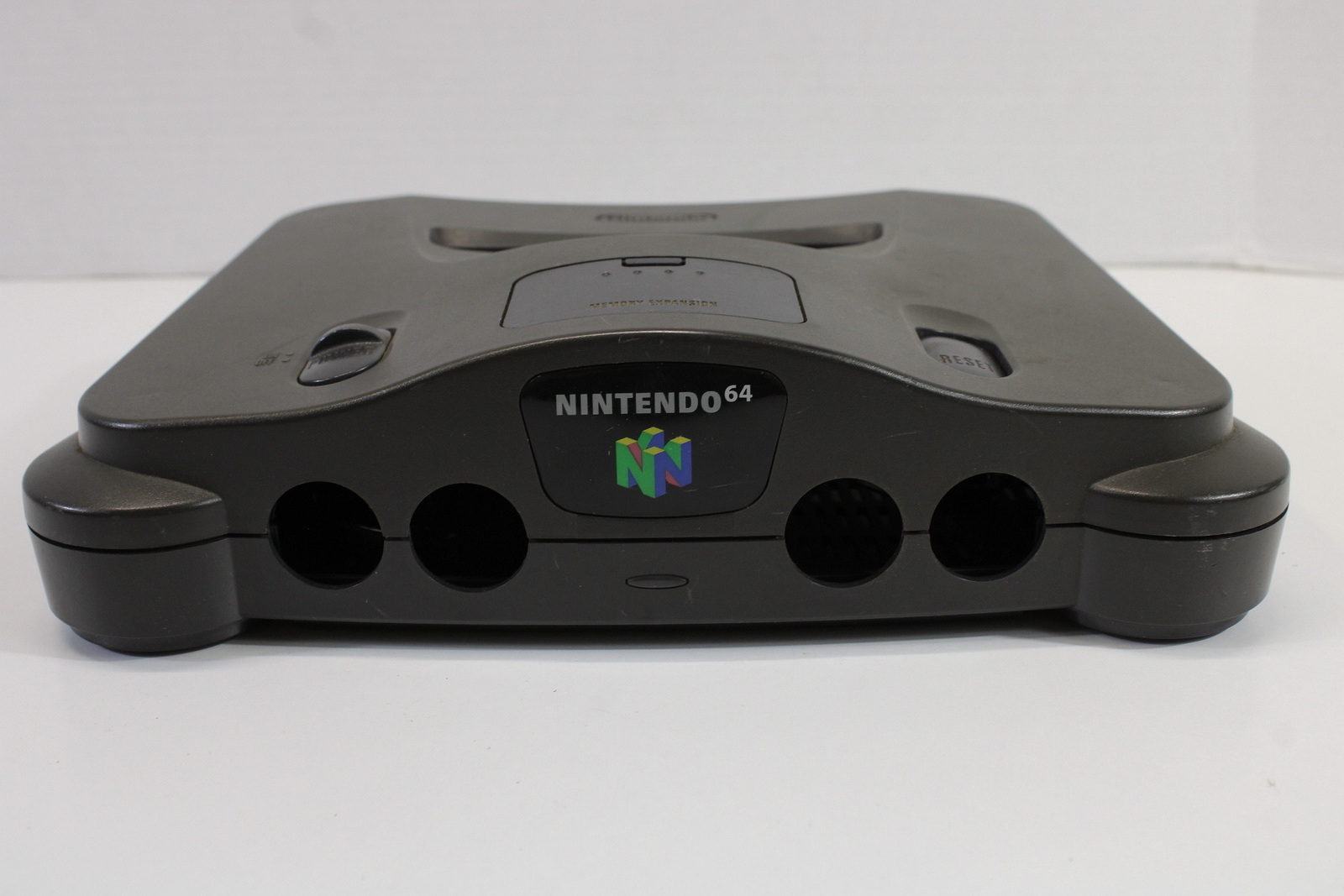 Nintendo 64 N64 Black Charcoal Gray Console Used OEM Replacement Shell Japan #14