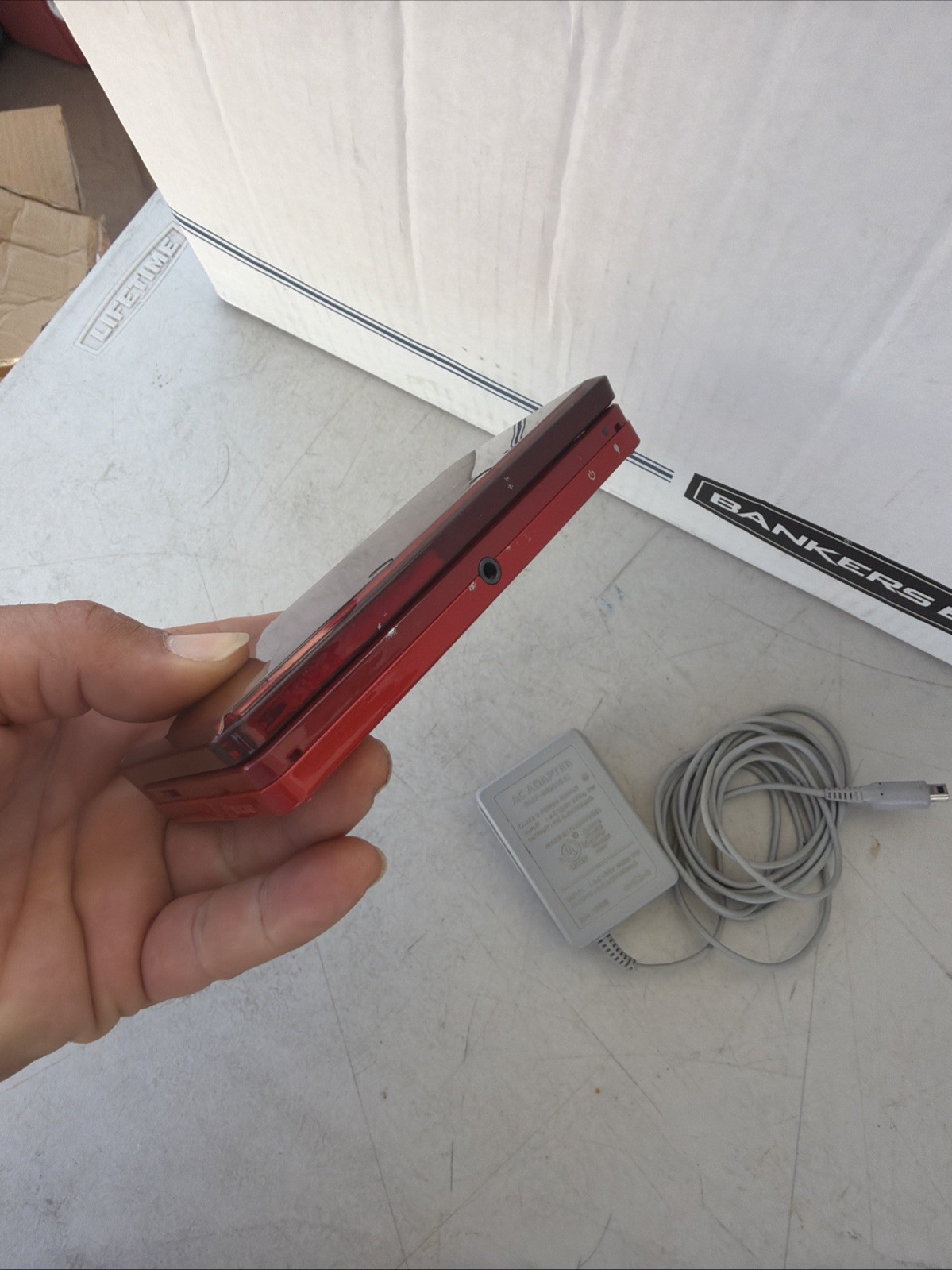 Nintendo 3DS Handheld System Flame Red Tested 🔥