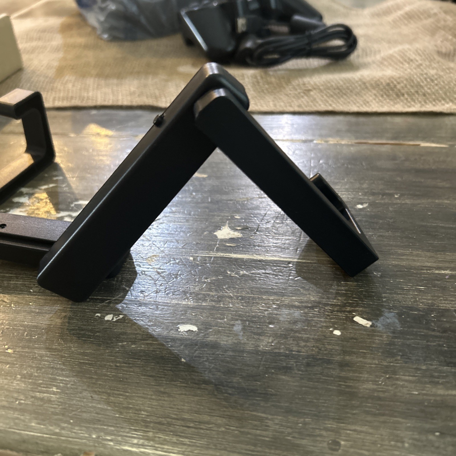 Nintendo Switch Foldable Stand for Side Controller Port Mounting