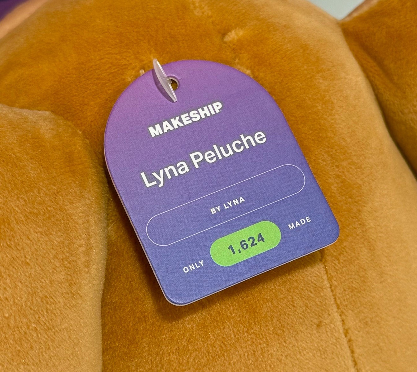 Makeship Plush LYNA PELUCHE YouTube Anime Cartoon Video Game Animator Rare NEW