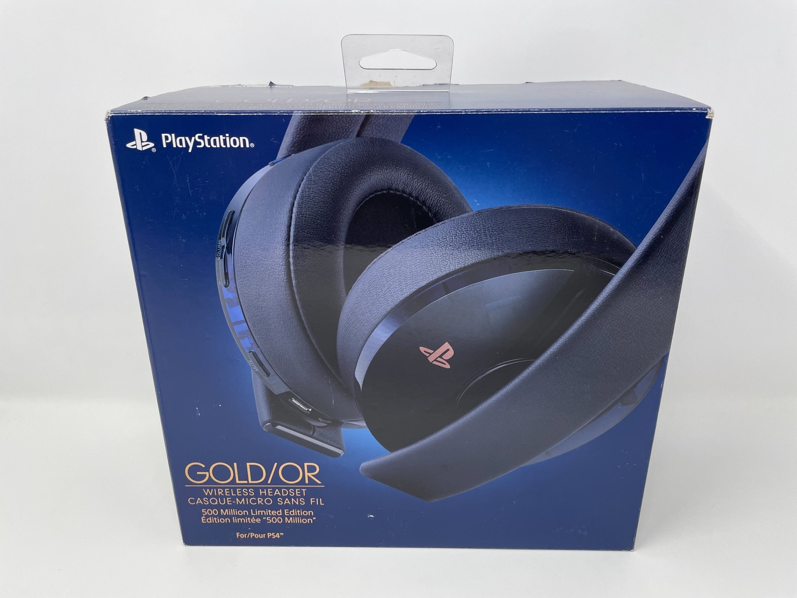 Sony Gold Wireless Headset 500 Million Limited Edition [USED – COMPLETE IN BOX]