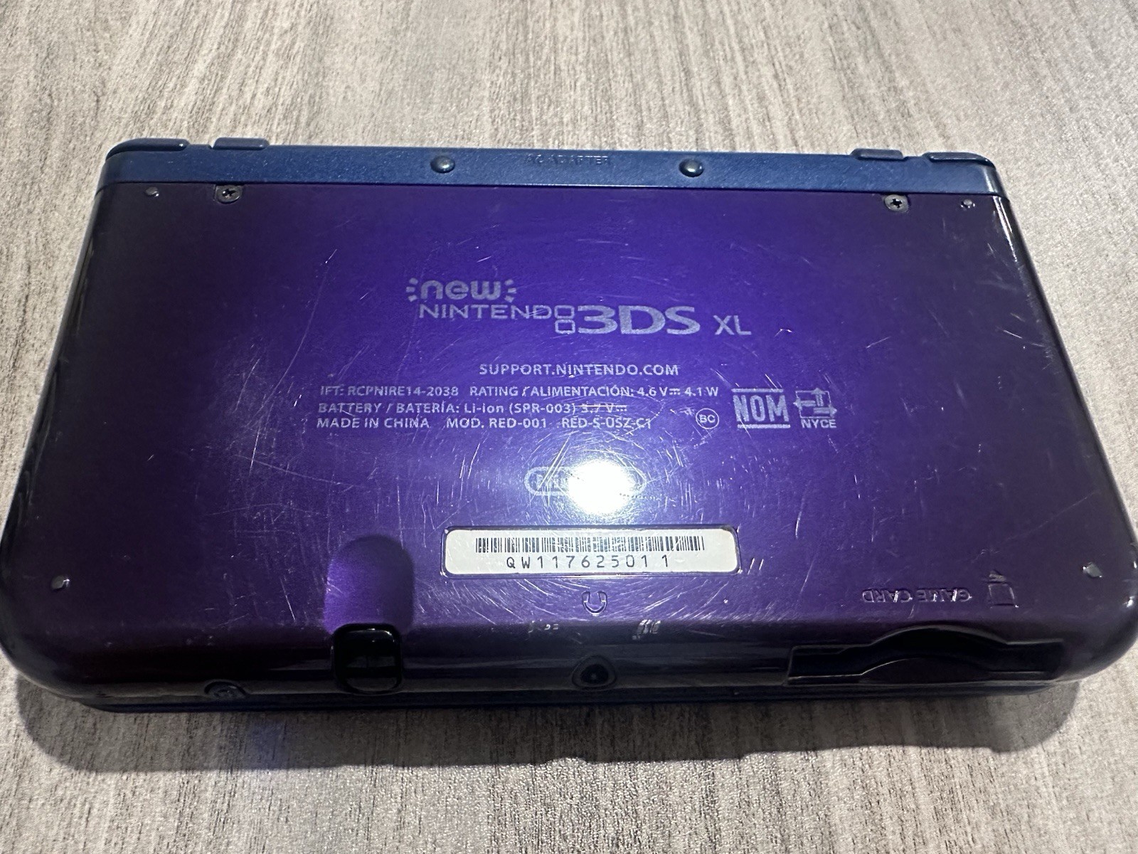 New Nintendo 3DS XL Galaxy Edition Handheld Video Game Console – Purple RED-001