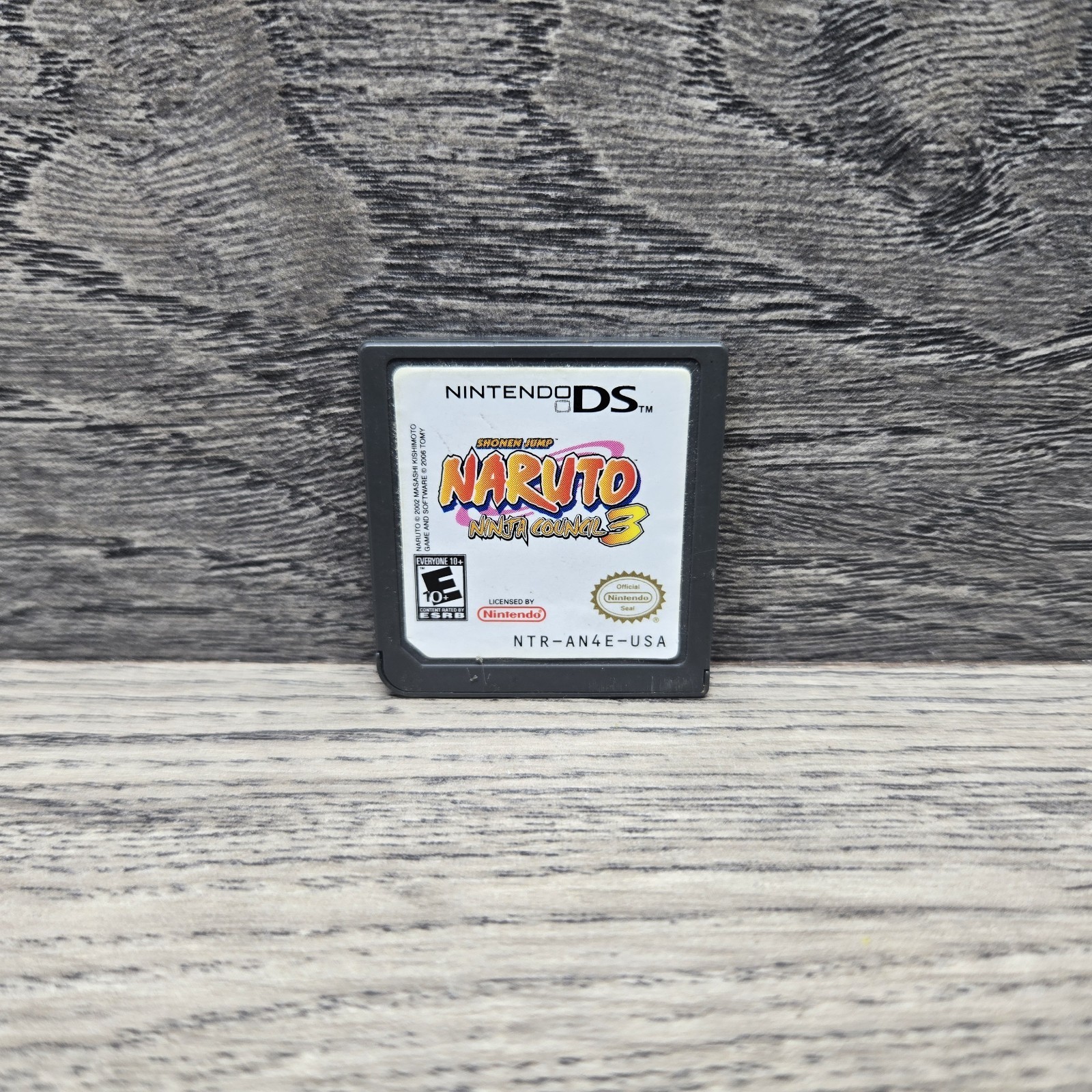 Naruto Ninja Council 3 DS Game Cartridge! Nintendo DS Authentic Shonen Jump