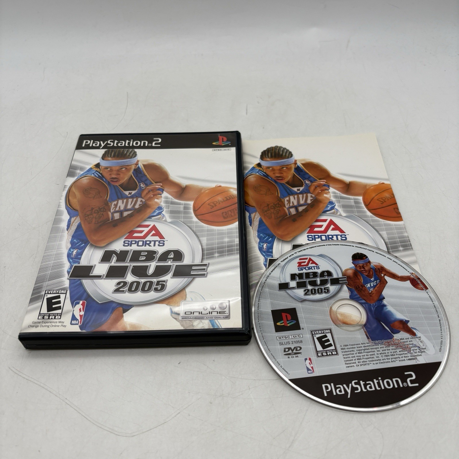 NBA Live 2005 PlayStation 2 PS2 Complete w/ Manual CIB Tested