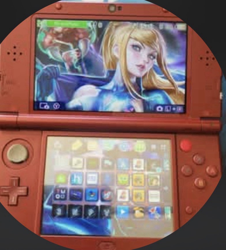 Nintendo3DS XL System – Red (Modded)