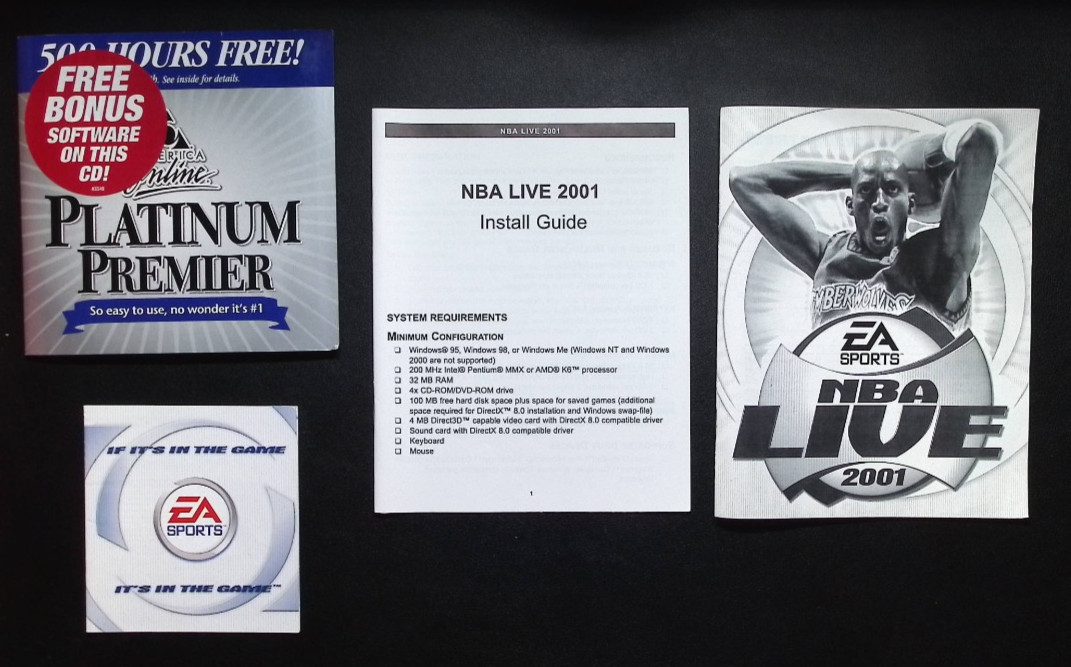 NBA Live 2001 – BIG BOX – (PC, 2000)
