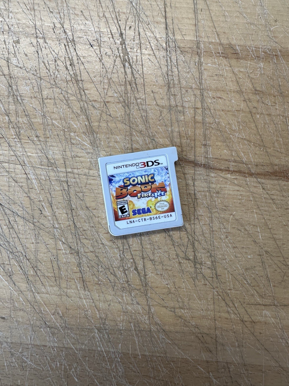 Sonic Boom Fire And Ice Nintendo 3DS 2016 Cartridge Only