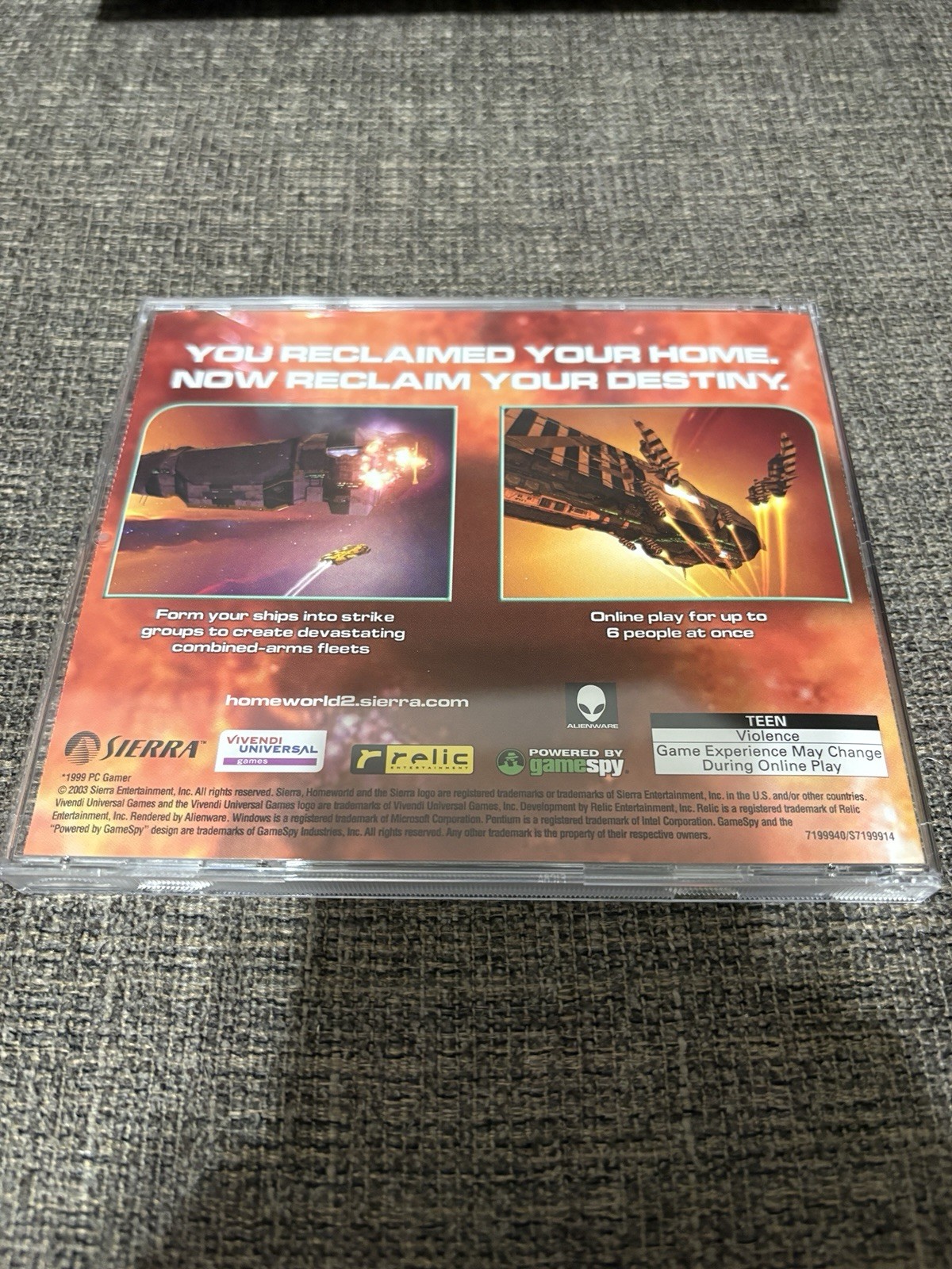 Homeworld 2 (PC, 2003) Big Box Sierra / Relic Complete In Box CIB Rare PC CD-ROM