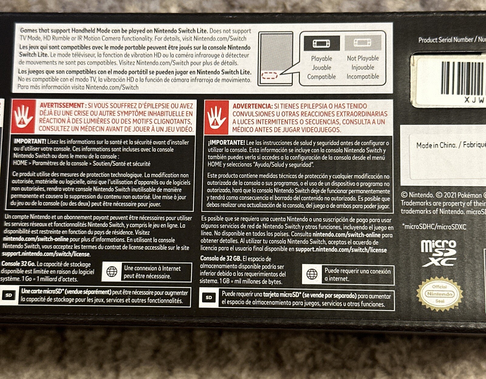 Nintendo Switch Lite: Dialga & Palkia Edition 32GB – HDH SVAZAA USZ USA VERSION