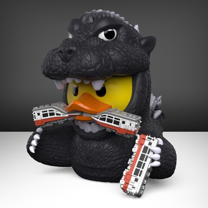 TUBBZ 1ST EDITION Godzilla Giant XL Collectible Duck Figure JEEP