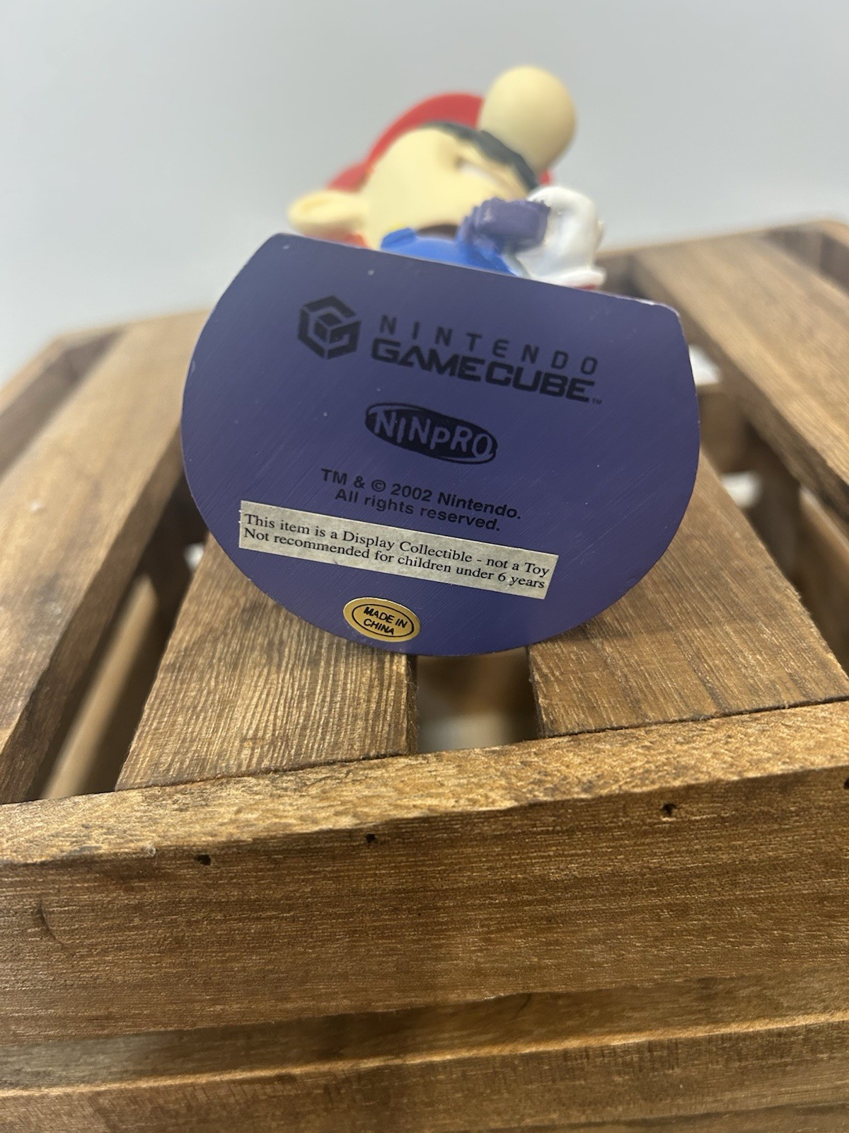 Mario GameCube Limited Edition Bobblehead 2002 Nintendo