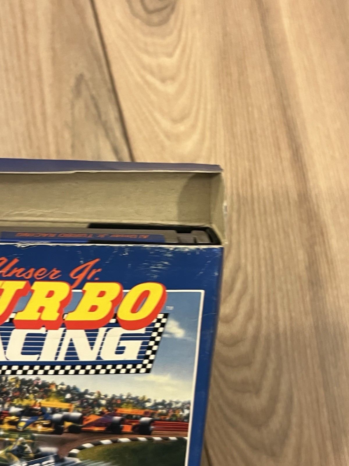 Al Unser Jr. Turbo Racing (Nintendo NES, 1990) CIB Complete Tested Works