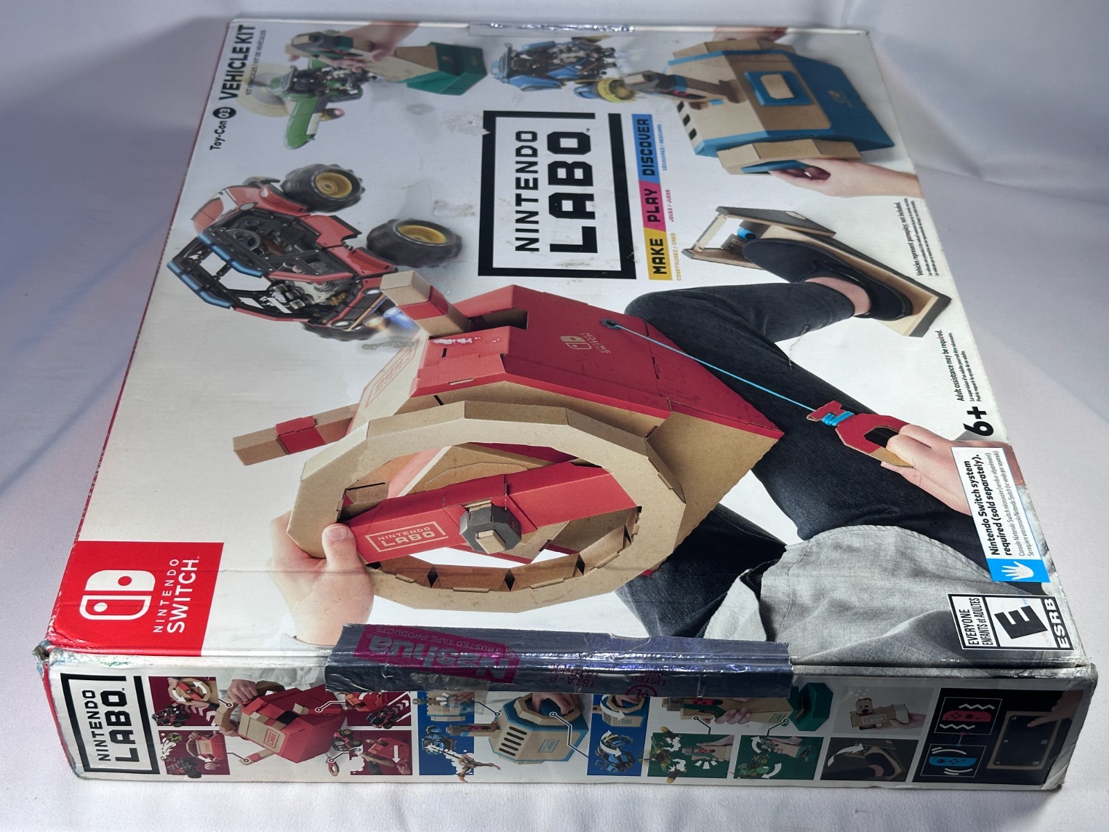Nintendo Labo Toy Con 03 Vehicle Kit Nintendo Switch Cardboard Set Open Box
