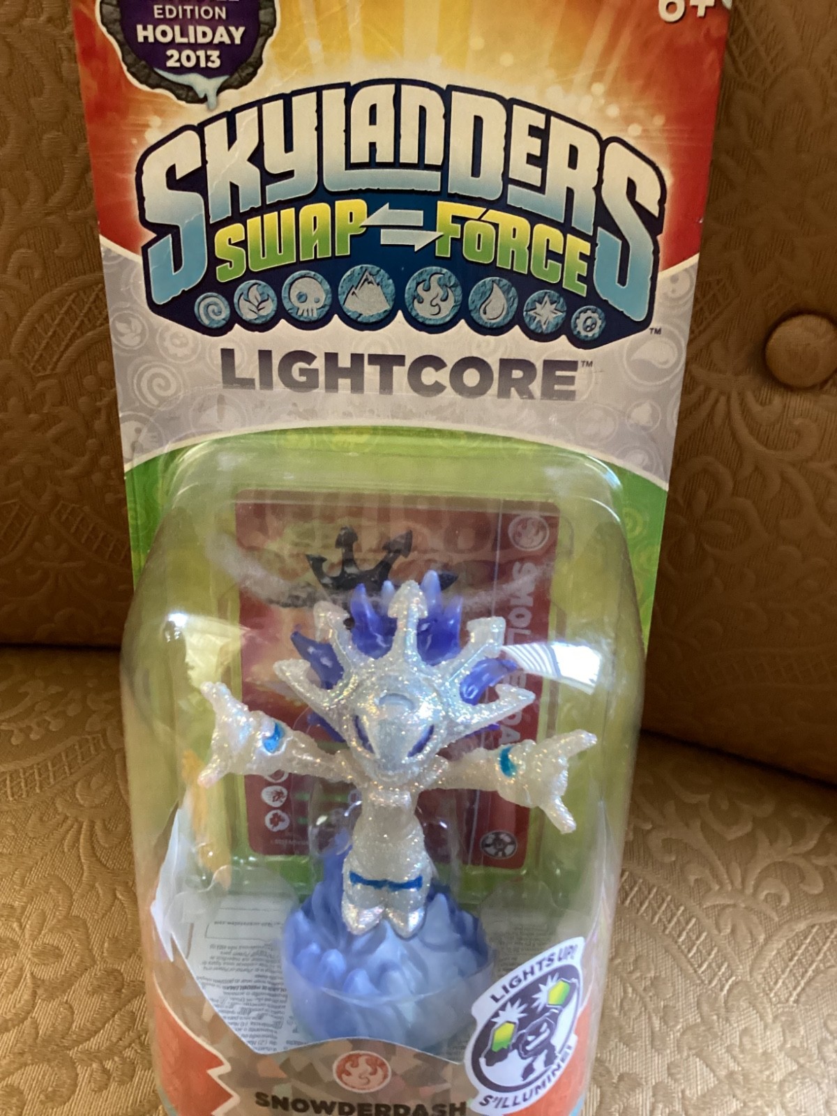 Skylanders Swap Force LIGHTCORE SNOWDERDASH 2013 Exclusive Employee Edition