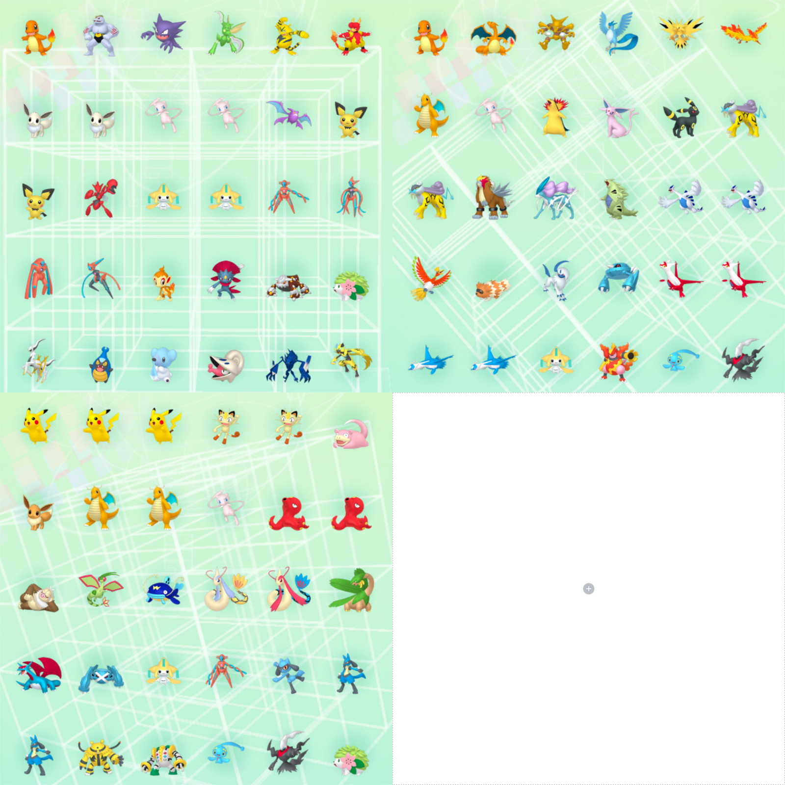 POKEMON Home Living Dex Pokedex Complete Event Gen 1-7 100% Legit 570 Pokemon