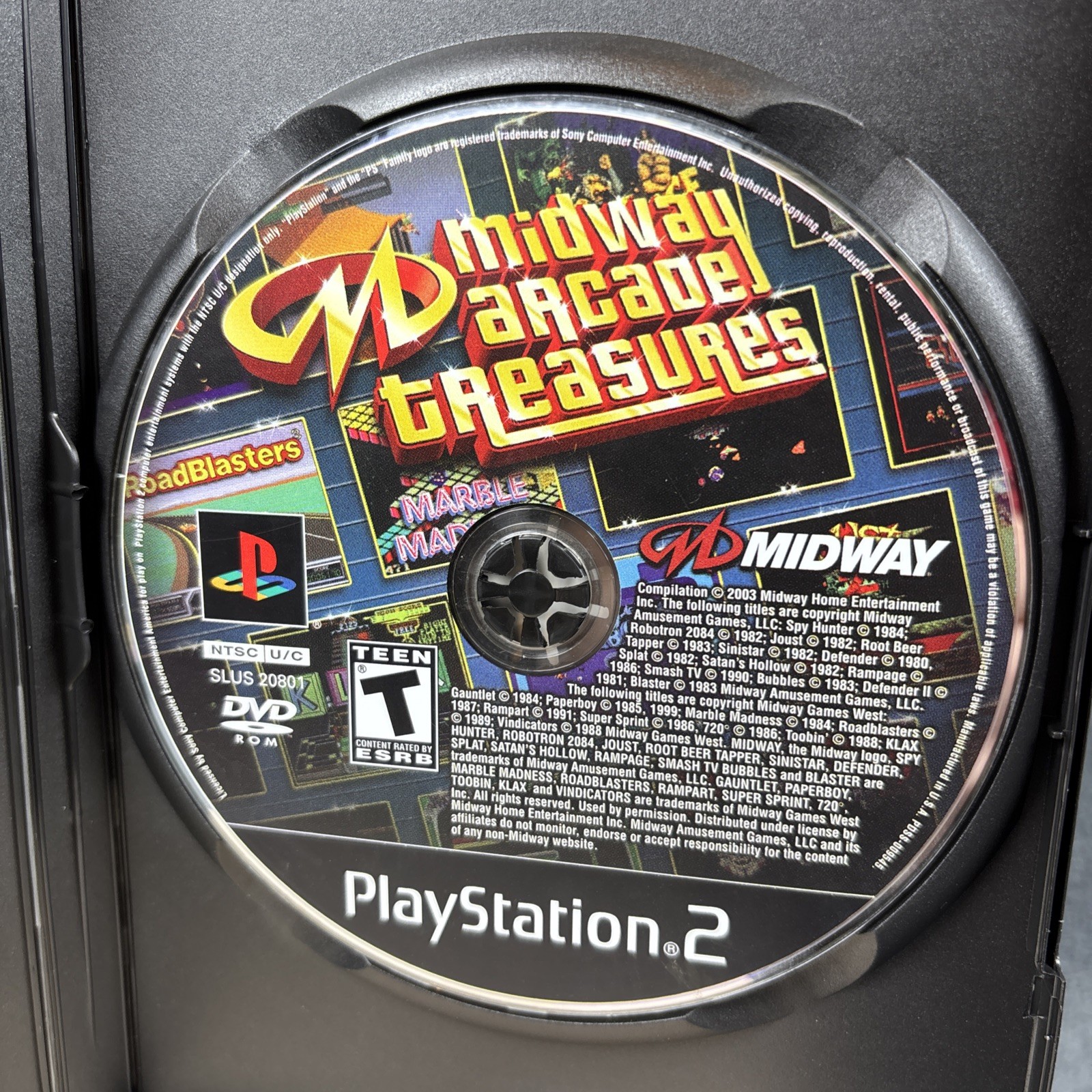 PlayStation 2 – Midway Arcade Treasures – No Manual – Refurbished, Very Good
