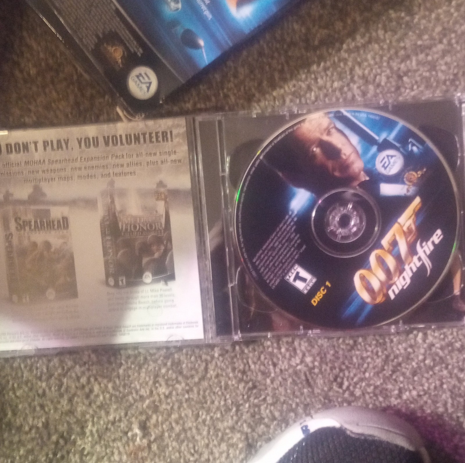 EA Games 007 Nightfire PC 2002 Multiplayer Manual Included FPS James Bond T
