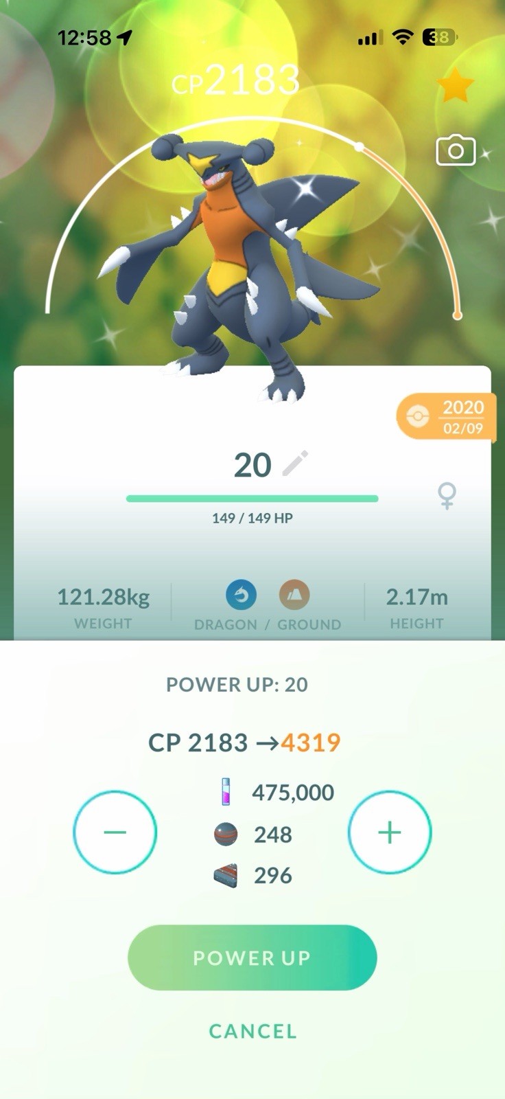 Shiny Garchomp LV50 – 3 moveset Guaranteed LUCKY – Registered Or 1 Million