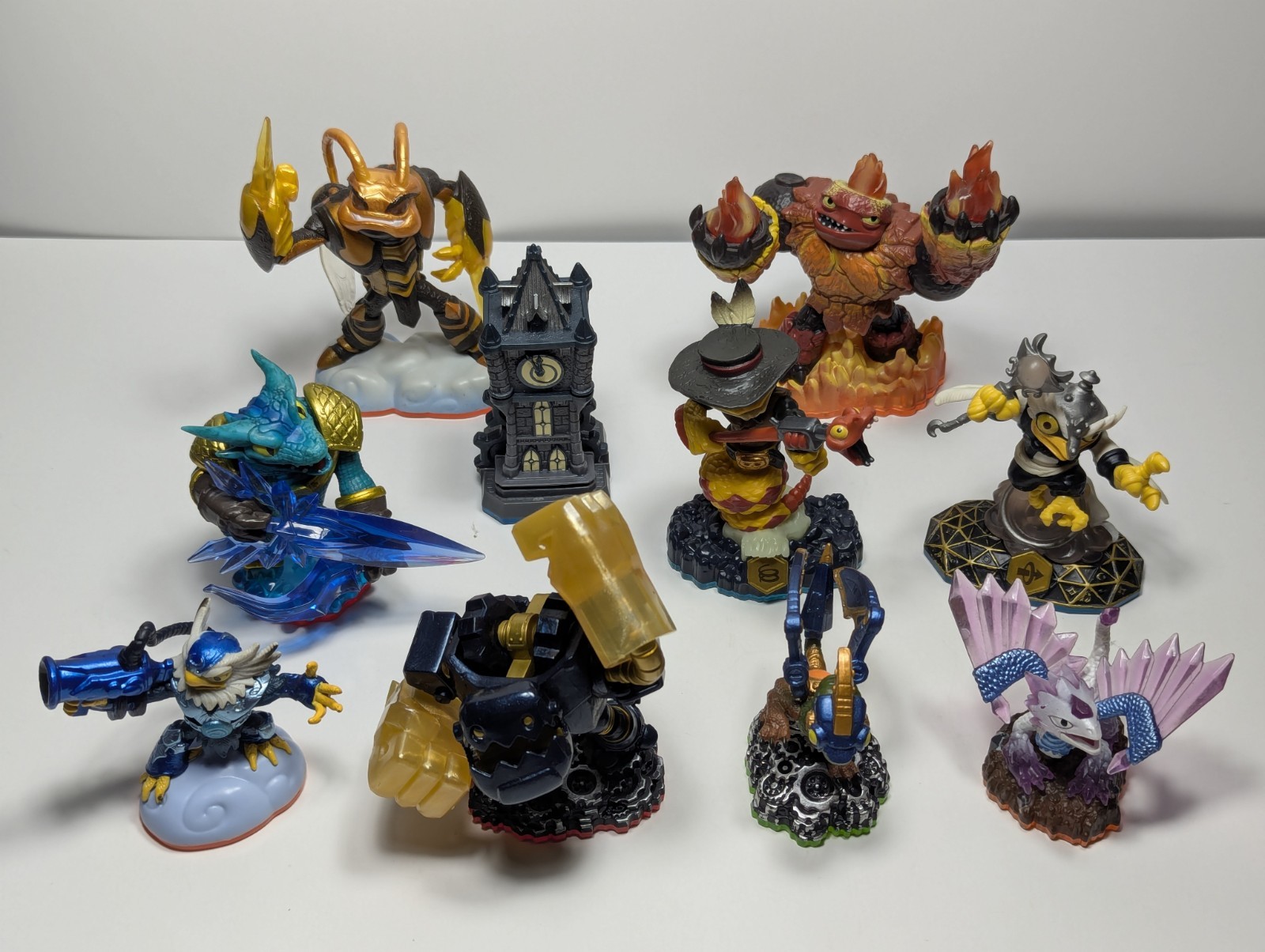 Skylanders Action Figures Jawbreaker Rattle Shake Spyro’s Enchanted Hoot Lot x10