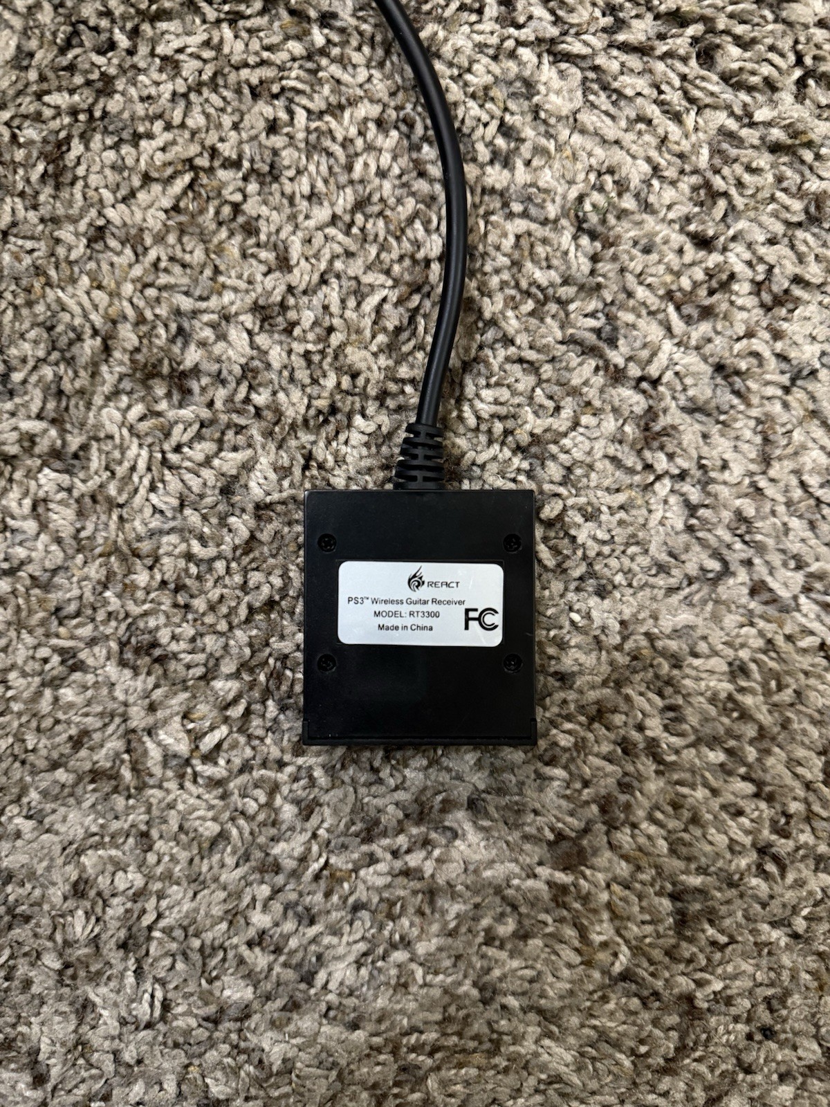 PS3 Wireless Guitar Receiver Model Rt3300