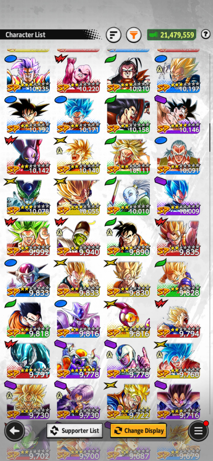 ( IOS ) db legends ( 7 ultra 1 legend, and a few legend limiteds