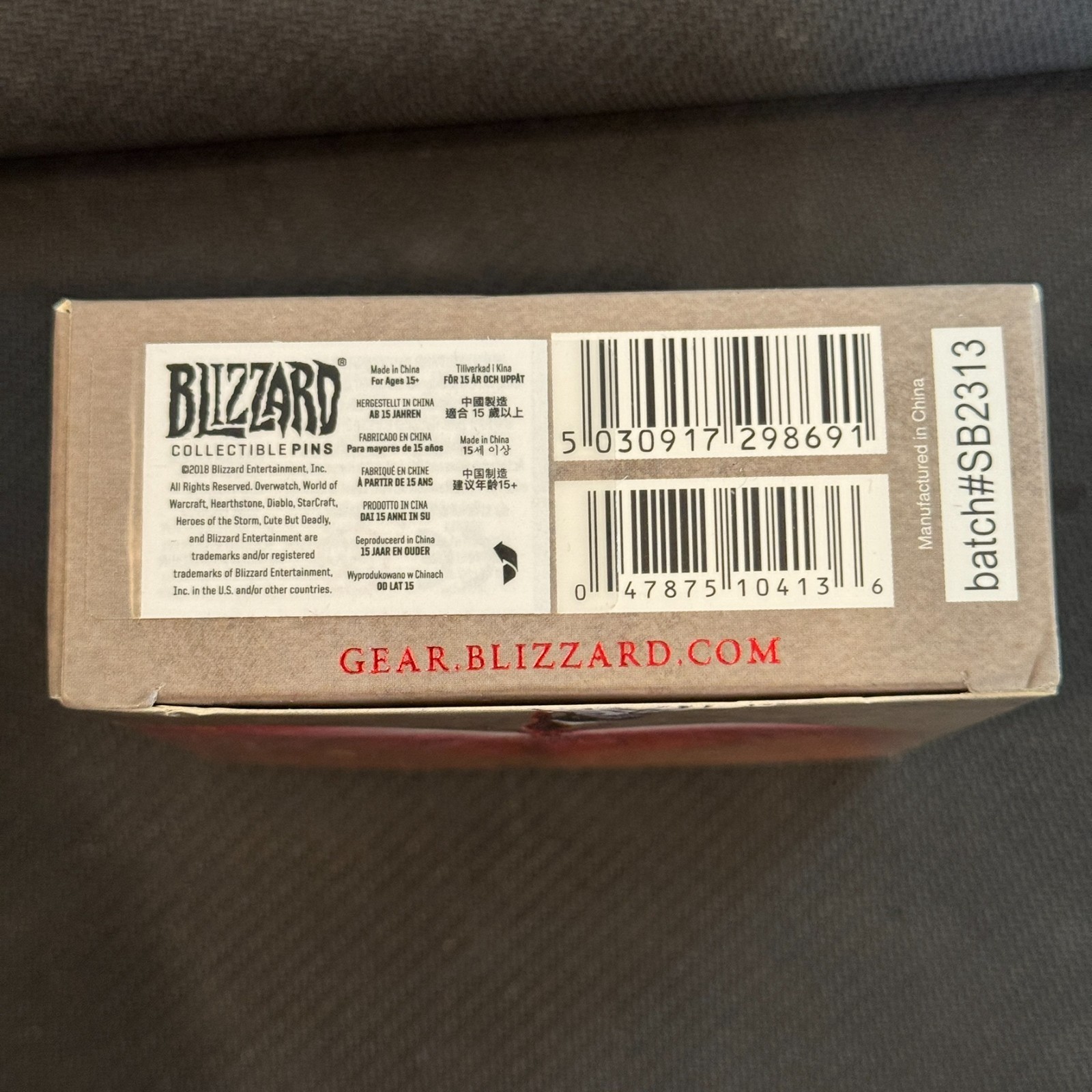 2023 Blizzcon Diablo IV Lilith Relic Collector’s Edition Pin Blizzard 1/3000