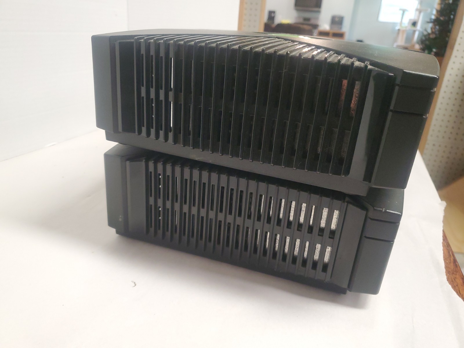 2 Microsoft Original Xbox Console, Tested For Power Only, For Parts Or Repair