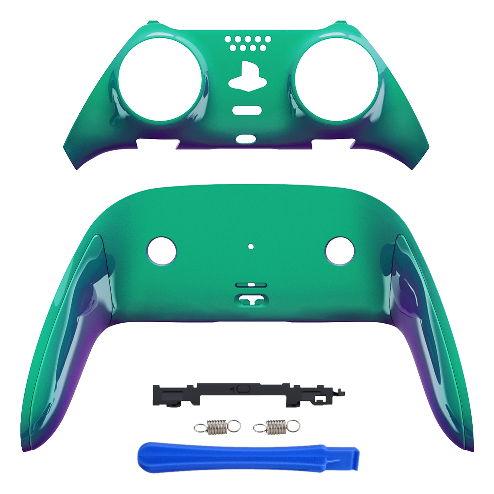 Front Back Top Bottom Decorative Trim Shell Compatible with ps5 Edge Controller
