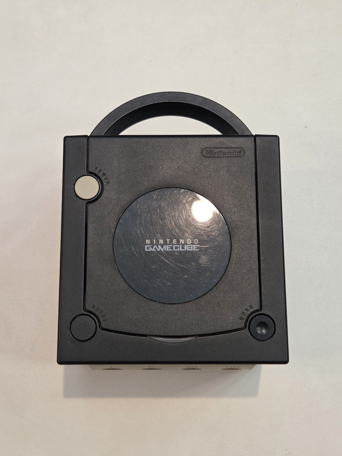 Nintendo GameCube Black Console DOL-001 / 1 Controller & Cords Bundle Tested