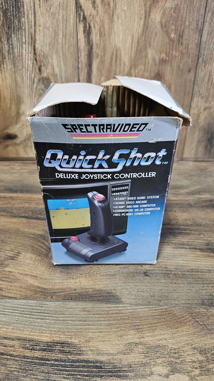 Spectravideo Quickshot Deluxe Joystick Controller With Original Box